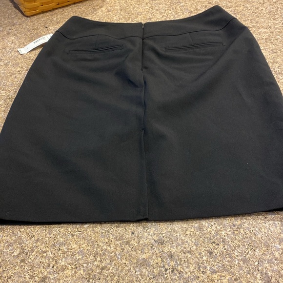 NWT Worthington Black Lined Skirt 10 - Picture 9 of 12